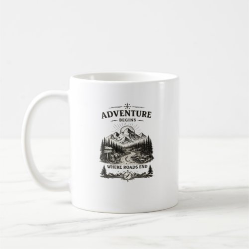 Adventure Hiking Camping Mug