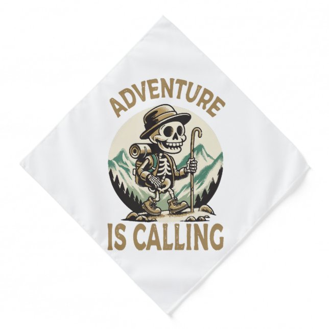 Adventure is calling bandana (Front)