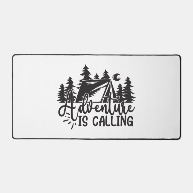 Adventure Is Calling Desk Mat (Front)