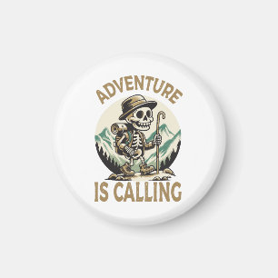 Adventure is calling magnet