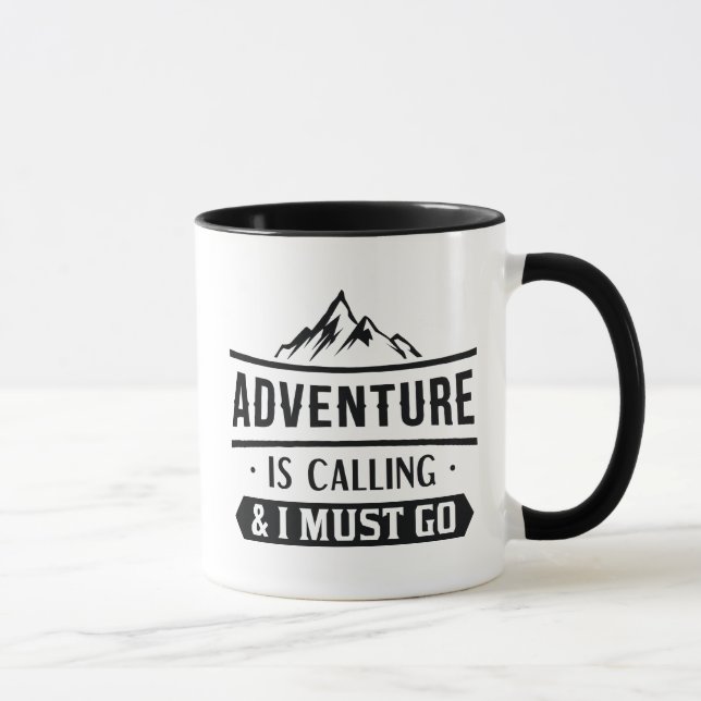 Adventure Is Calling Mug (Right)