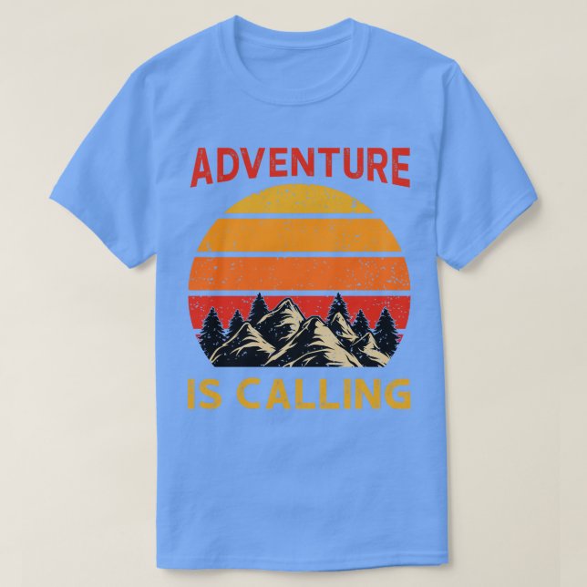 Adventure is Calling T-Shirt (Design Front)