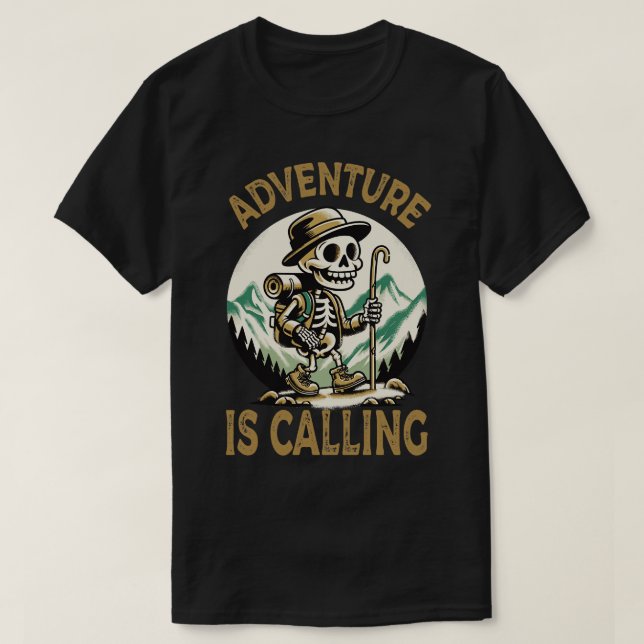 Adventure is calling T-Shirt (Design Front)