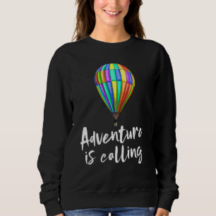 Adventure Is Calling Tees Hot Air Balloon Shirts W