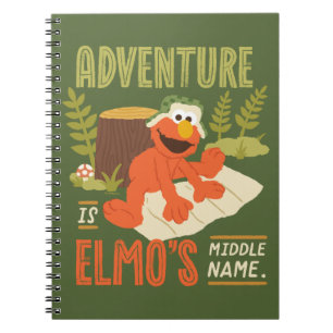 Adventure is Elmo's Middle Name Notebook