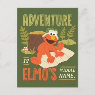 Adventure is Elmo's Middle Name Postcard