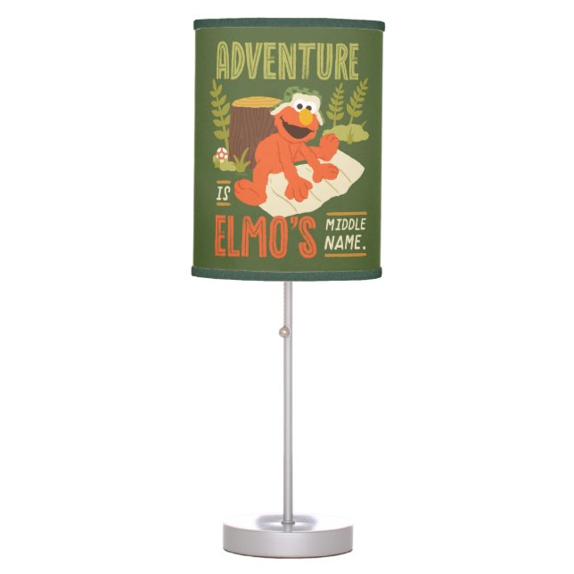 Adventure is Elmo's Middle Name Table Lamp (Front)