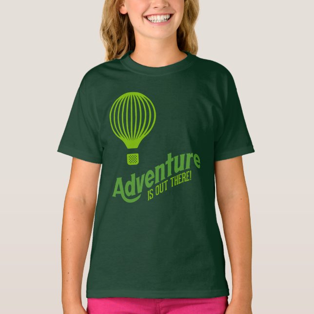 Adventure is out there 2 T-Shirt (Front)
