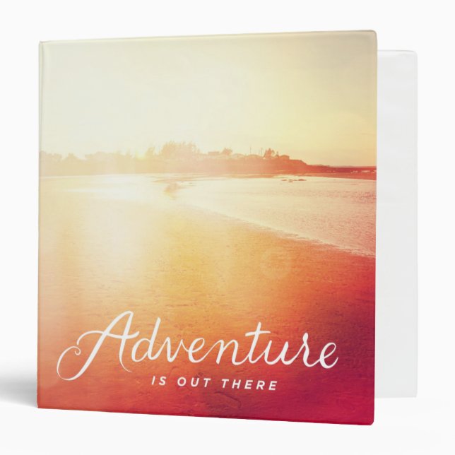 Adventure Is Out There 3 Ring Binder (Front/Inside)