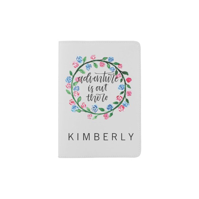 Adventure Is Out There Passport Holder (Front)