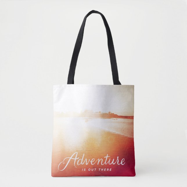 Adventure Is Out There Tote Bag (Front)