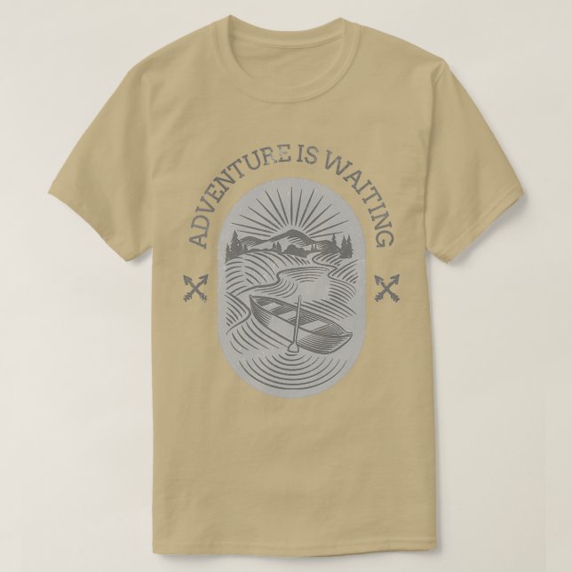 ADVENTURE IS WAITING 1 T-Shirt (Design Front)