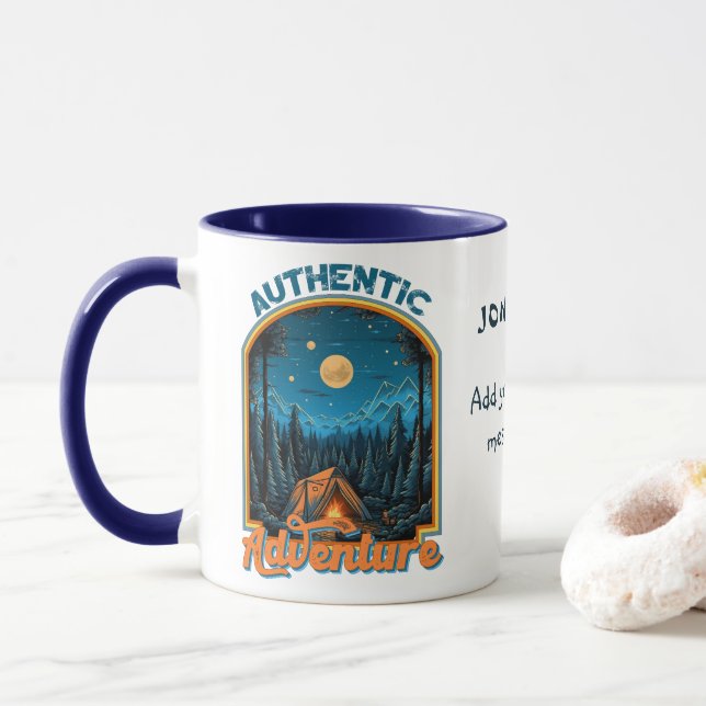 Adventure is waiting custom mug (With Donut)