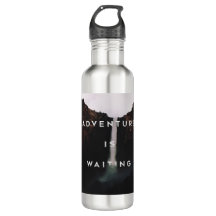 // Adventure is Waiting // Water Bottle