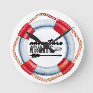 Adventure Life Ring Round Clock