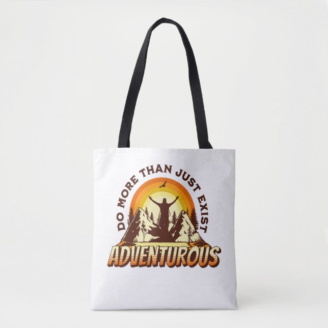 Adventure Lover Tote Bag (Front)