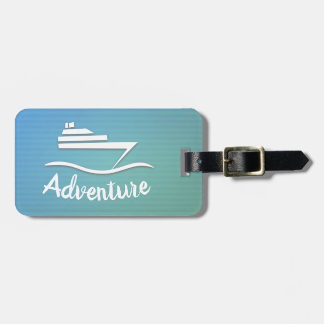 Adventure Luggage Tag (Front Horizontal)