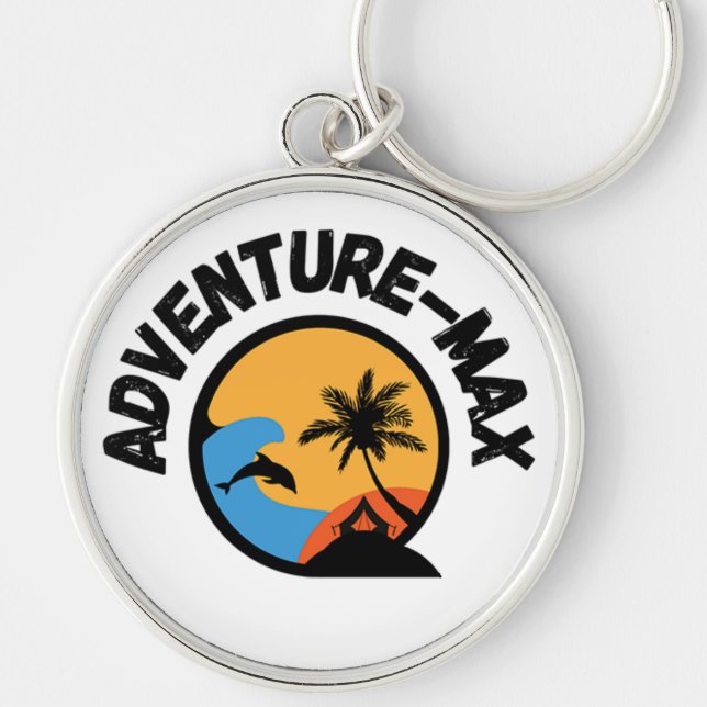 Adventure-MAX Logo Keychain (Front)