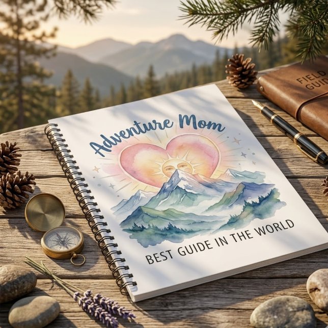 Adventure Mom Watercolor Mountain Journal (Creator Uploaded)