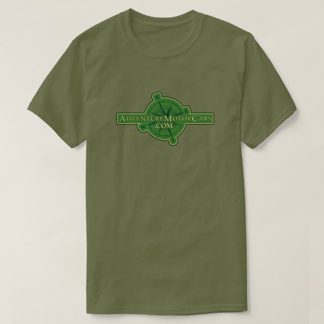 ADVENTURE MOTOR CARS T-Shirt (Design Front)