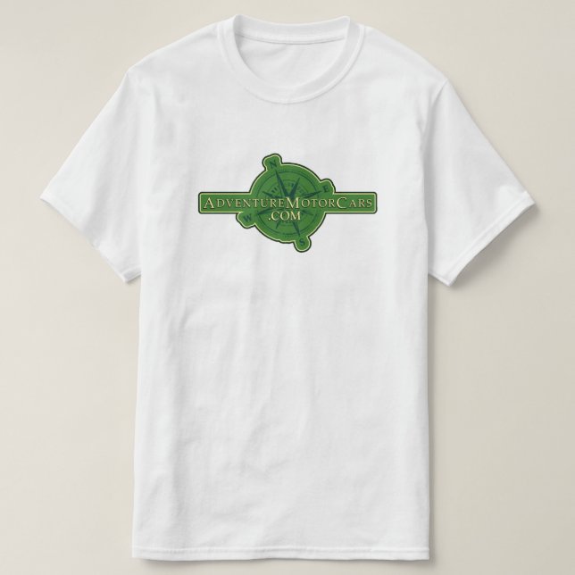 ADVENTURE MOTOR CARS T-Shirt (Design Front)