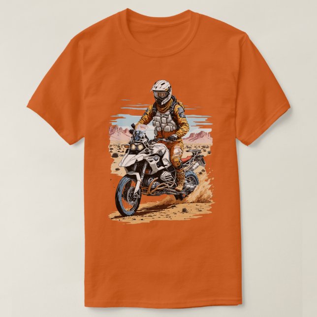 Adventure Motorcycle Bmw R1250 Gs T-Shirt (Design Front)