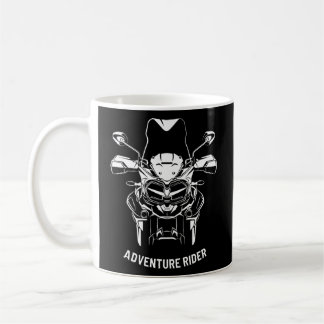 Adventure Motorcycle Rider Off Road Biker Tiger Tr Coffee Mug