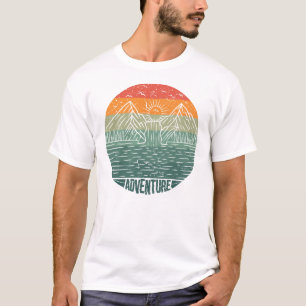 Adventure mountain lake T-Shirt