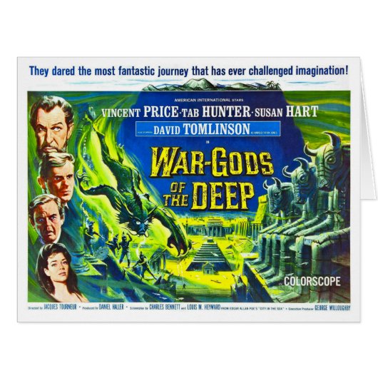 Adventure Movie Poster 1965 Cards (Front Horizontal)