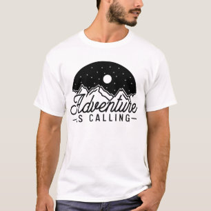 Adventure on Mountain Calling T-Shirt