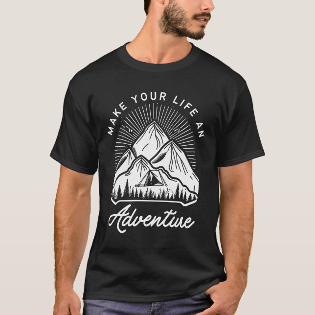 Adventure Outdoors and Nature T-Shirt (Front)