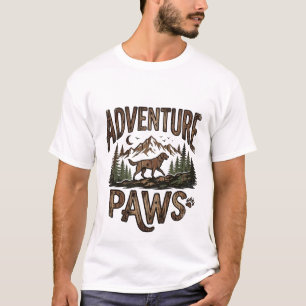Adventure Paws - Hiking Dog Mountain T-Shirt
