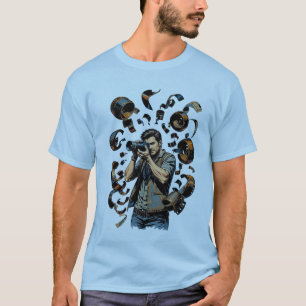 Adventure photographer design T-Shirt