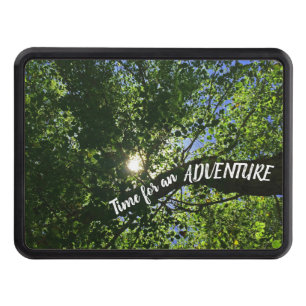 Adventure Sunlight Through Tree Outdoor Travel Hitch Cover