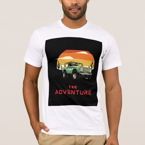 Adventure tshirt design  T_Shirt