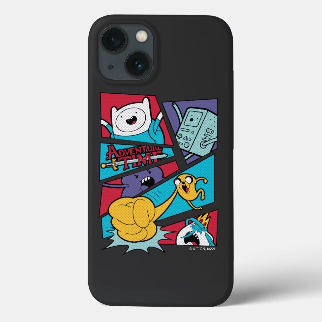 Adventure Time | Action Panel Graphic Case-Mate iPhone Case (Back)