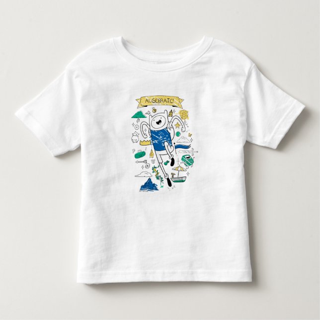 Adventure Time | "Algebraic" Finn Sketch T-Shirt (Front)
