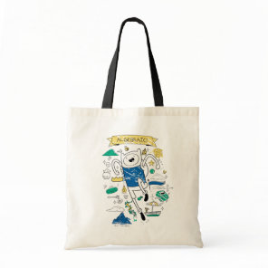 Adventure Time | "Algebraic" Finn Sketch Tote Bag