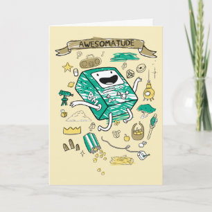 Adventure Time "Awesomatude" BMO Sketch Card