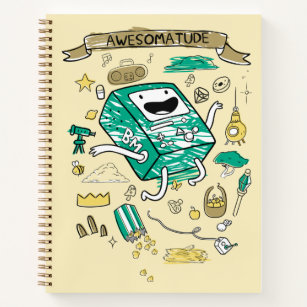 Adventure Time   "Awesomatude" BMO Sketch Notebook