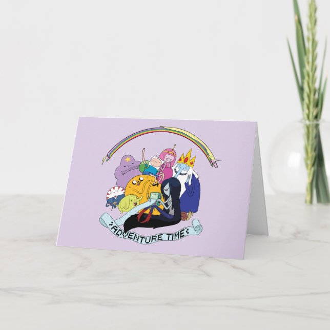 Adventure Time | BMO Group Graphic Card (Front)