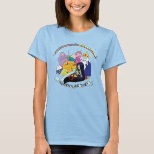 Adventure Time   BMO Group Graphic T-Shirt