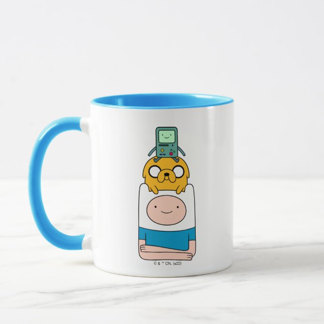Adventure Time | BMO, Jake, & Finn Mug (Left)