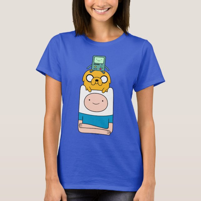 Adventure Time | BMO, Jake, & Finn T-Shirt (Front)