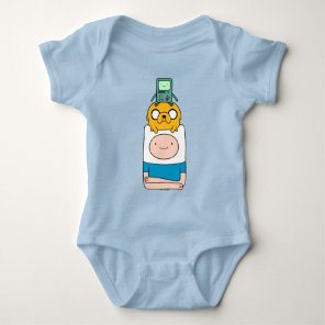 Adventure Time | BMO, Jake, & Finn T-Shirt Baby Bodysuit