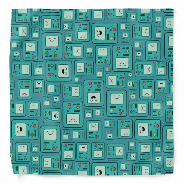 Adventure Time | BMO Pattern Bandana (Front)