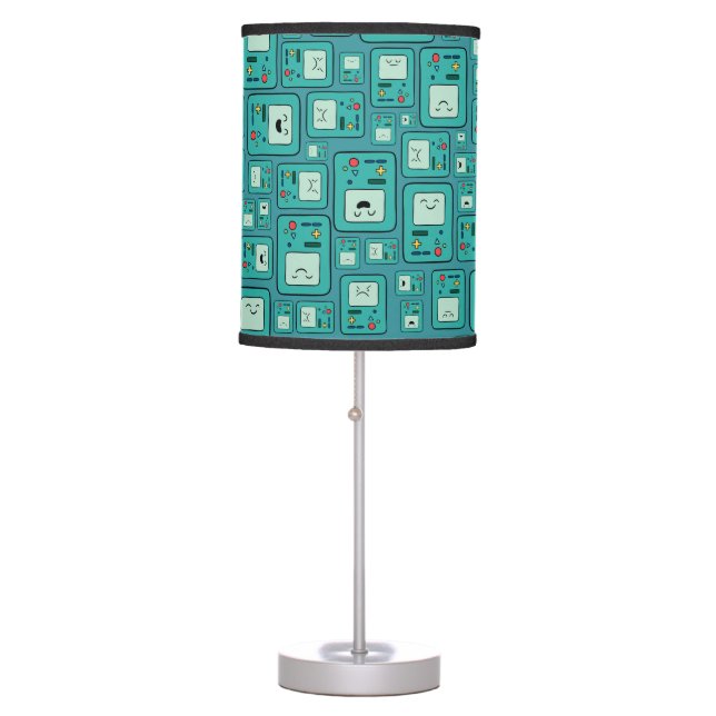 Adventure Time | BMO Pattern Table Lamp (Front)
