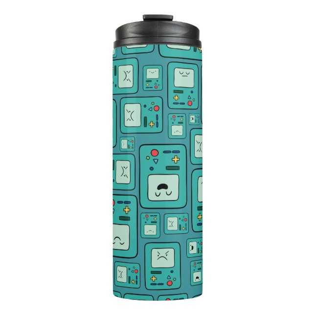 Adventure Time | BMO Pattern Thermal Tumbler (Front)