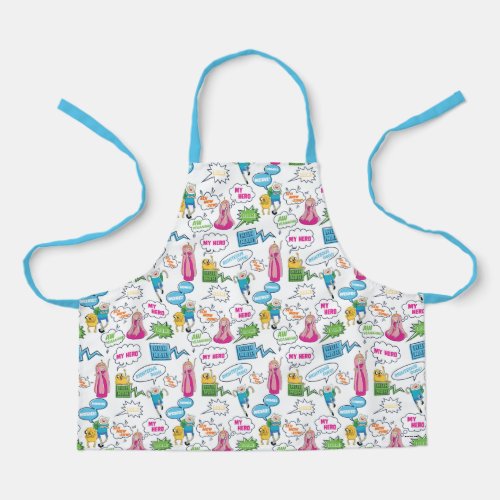 Adventure Time  Character Call_Out Pattern Apron