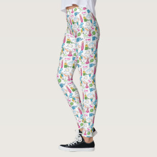 Adventure Time   Character Call-Out Pattern Leggings